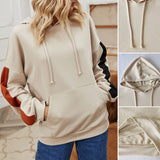 Sweat color block à revers