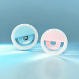 Lumière ronde pour selfies