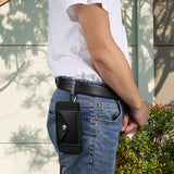 Ceinture Élastique Invisible avec Protection Antivol