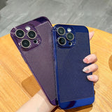 Etui de téléphone à dissipation de chaleur par galvanoplastie