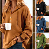 Sweat à Manches Longues avec Boutons