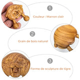 Masseur facial naturel au bois de santal