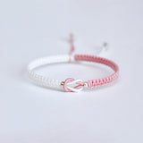 Bracelet Tressé Fait Main Relié