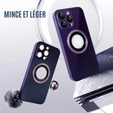 Étui Magnétique en Verre avec Protection de l'Objectif