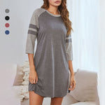 Robe décontractée à panneaux
