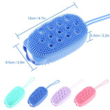 Brosse de bain moussante conviviale