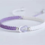 Bracelet Tressé Fait Main Relié