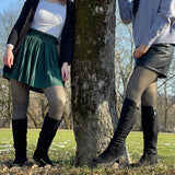 Jambes impeccables Faux collants chauds translucides