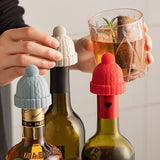 Bouchon de bouteille de vin de chapeau créatif