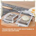 Trancheuse à viande multifonctionnelle en acier inoxydable