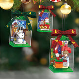 Boîte aveugle de blocs de construction de Noël
