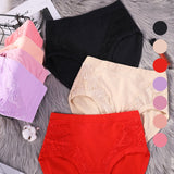 Culotte en coton anti-fuite taille haute 2022 grande taille