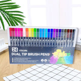 Set de crayons aquarelle double face
