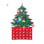 Arbre de Noël en Feutre Bricolage (Meilleur Cadeau pour Les Enfants)