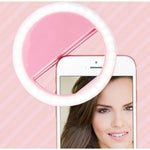 Anneau de Lumière LED Rechargeable Pour Selfie