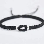 Bracelet Tressé Fait Main Relié