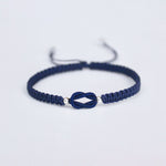 Bracelet Tressé Fait Main Relié