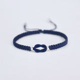 Bracelet Tressé Fait Main Relié