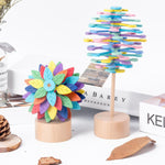 🎁 Jouet de Soulagement du Stress en Bois Lollipop