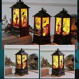 Lampe à flamme de simulation d'Halloween