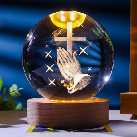 Boule de cristal créative