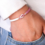 Bracelet Tressé Fait Main Relié