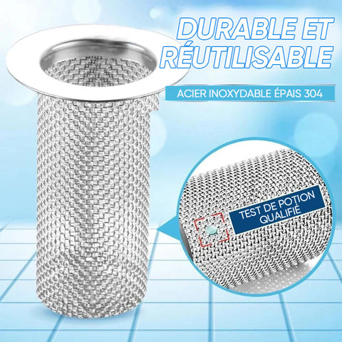 Crépine de Siphon de Sol en Acier Inoxydable