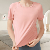 T-shirt de yoga fendu