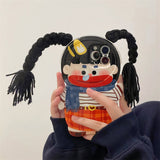 Étui de téléphone drôle de maillot de bain de tresse