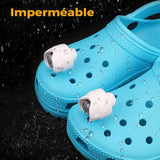 Lumières rechargeables de chaussure de trou