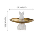 Assiette en céramique pour lapin