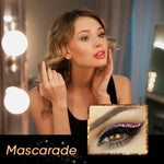 Autocollants imperméables et réutilisables pour eye-liner et cils