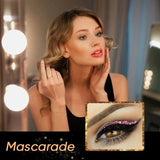 Autocollants imperméables et réutilisables pour eye-liner et cils