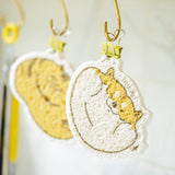 Lingette éponge en pâte de bois comprimée