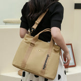 Sac en Toile Élégant de Grande Capacité