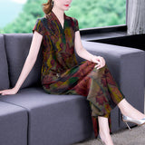 Costume ethnique été femme col V