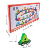 Jouet de train numérique en bois