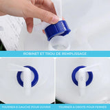 Réservoir d'eau pliable avec robinet