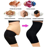 Short amincissant à taille haute toute la journée