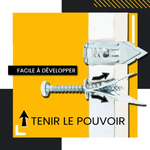 Vis d'expansion autoperceuses