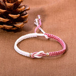 Bracelet Tressé Fait Main Relié