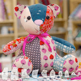 Jeu de règles de gabarit de forme d'ours de la mémoire