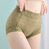 Culotte En Dentelle Taille Haute Pour Femme