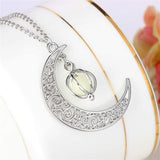 Collier Lune Brillante