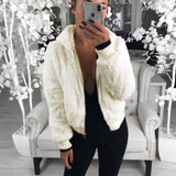 Veste En Peluche à Capuche