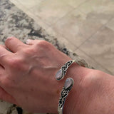 Bracelet Onyx Vert Incrusté