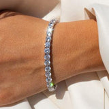 Bracelet de Moissanite Etincelant