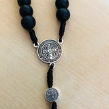 Collier chapelet croix
