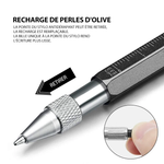 7-en-1 tournevis-stylo multifonctionnel