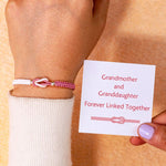 Bracelet Tressé Fait Main Relié
